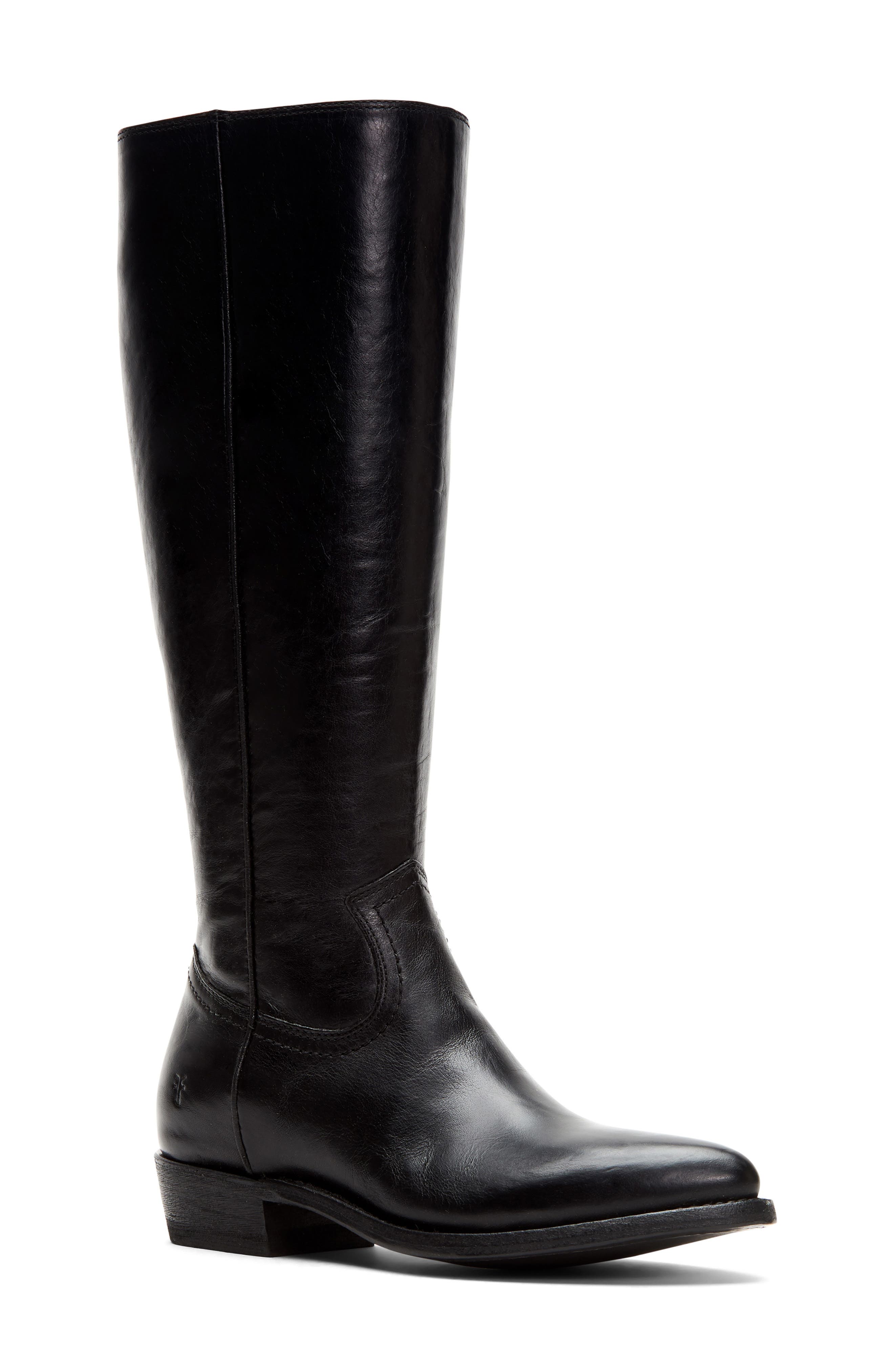 nordstrom black knee high boots
