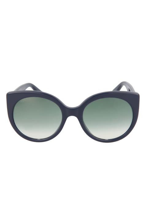 55mm Cat Eye Sunglasses