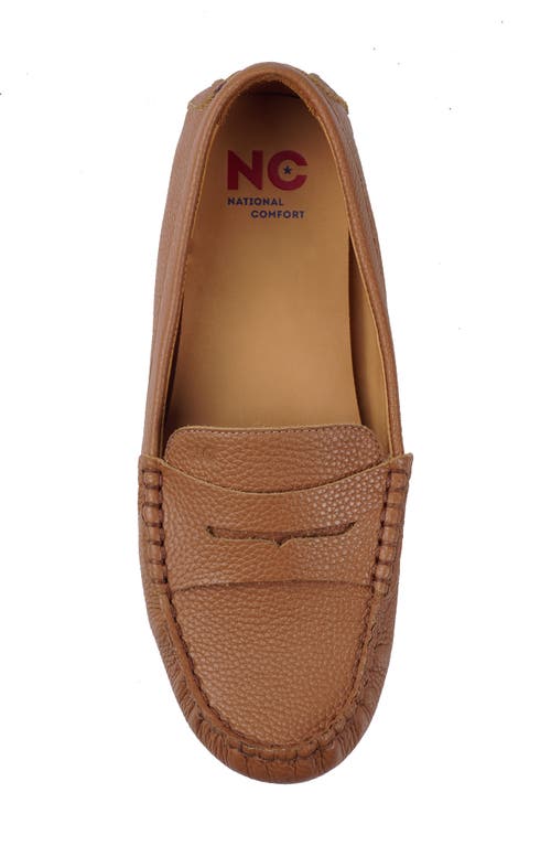 National Comfort Talulah Penny Loafer In Tan Leather