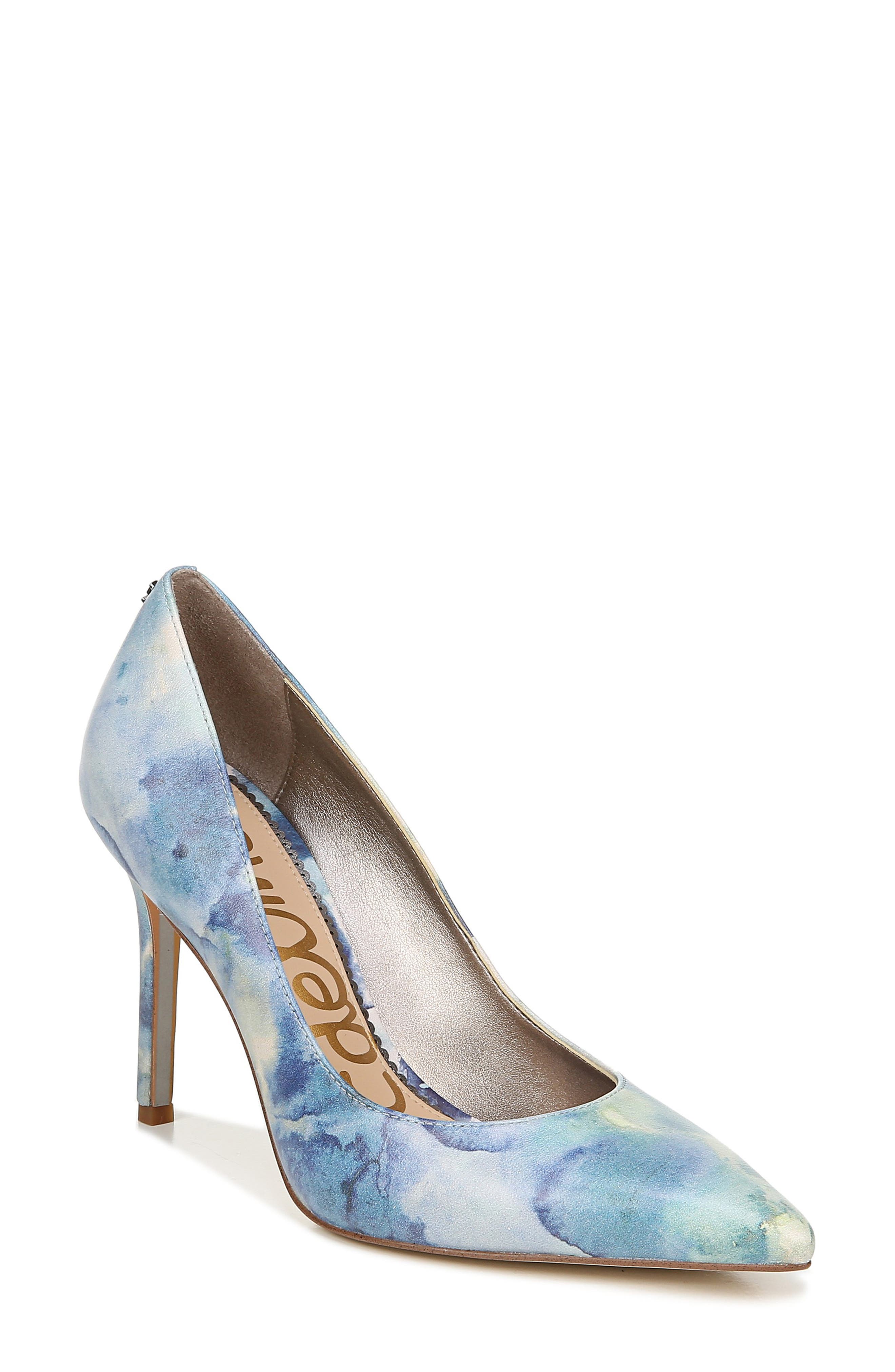 sam edelman light blue heels