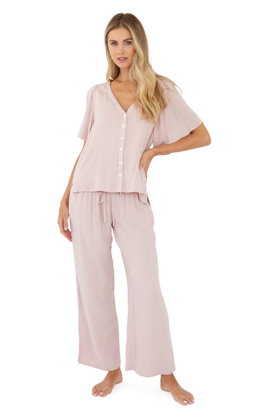 Plum Pretty Sugar Flowy Pajamas In Kindred | ModeSens
