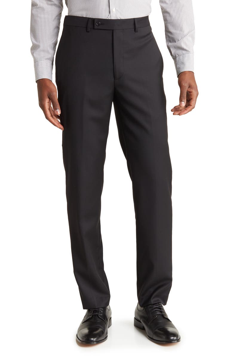 Calvin Klein Solid Black Suit Separates Pants - 30-34