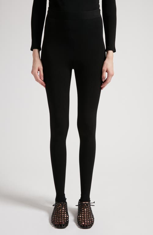 The Row Clizia Leggings Black at Nordstrom,