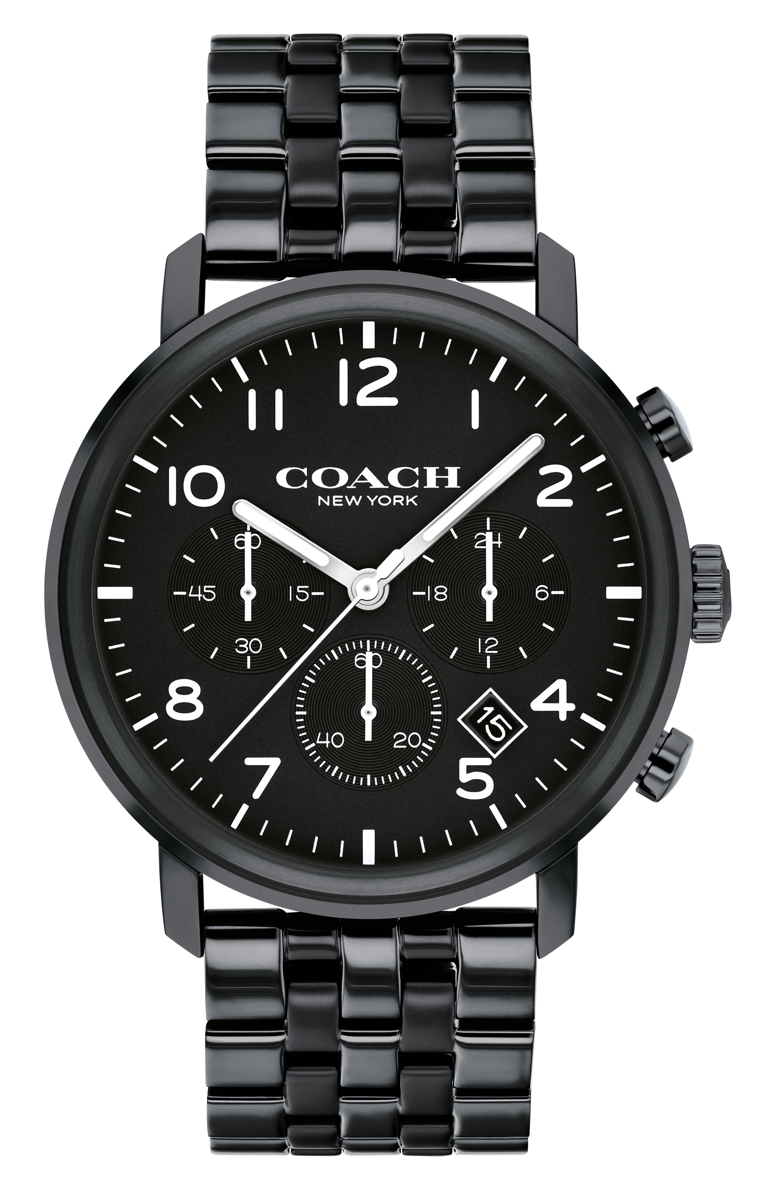 COACH Harrison Bracelet Chronograph Watch, 42mm Nordstrom