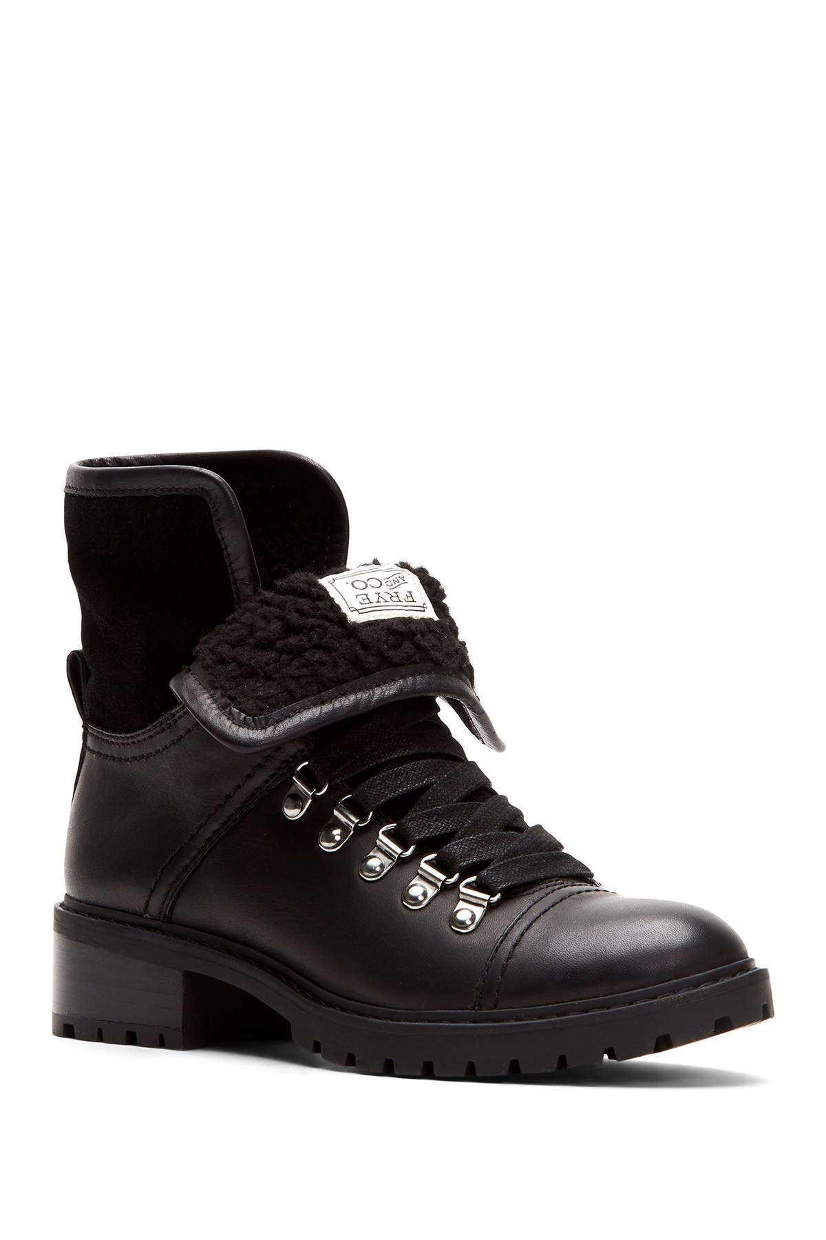 anise faux shearling lined hiker boot
