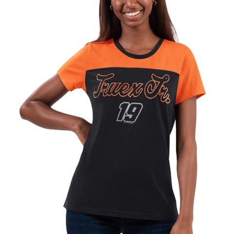 Cincinnati Bengals G-III 4Her by Carl Banks Women's First Team  Three-Quarter Sleeve Mesh T