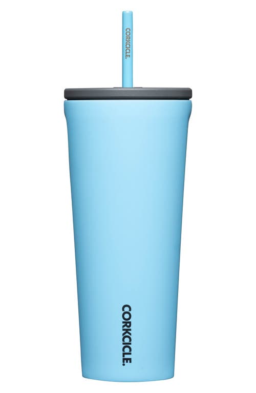 Corkcicle 24-Ounce Insulated Cup with Straw in Santorini at Nordstrom
