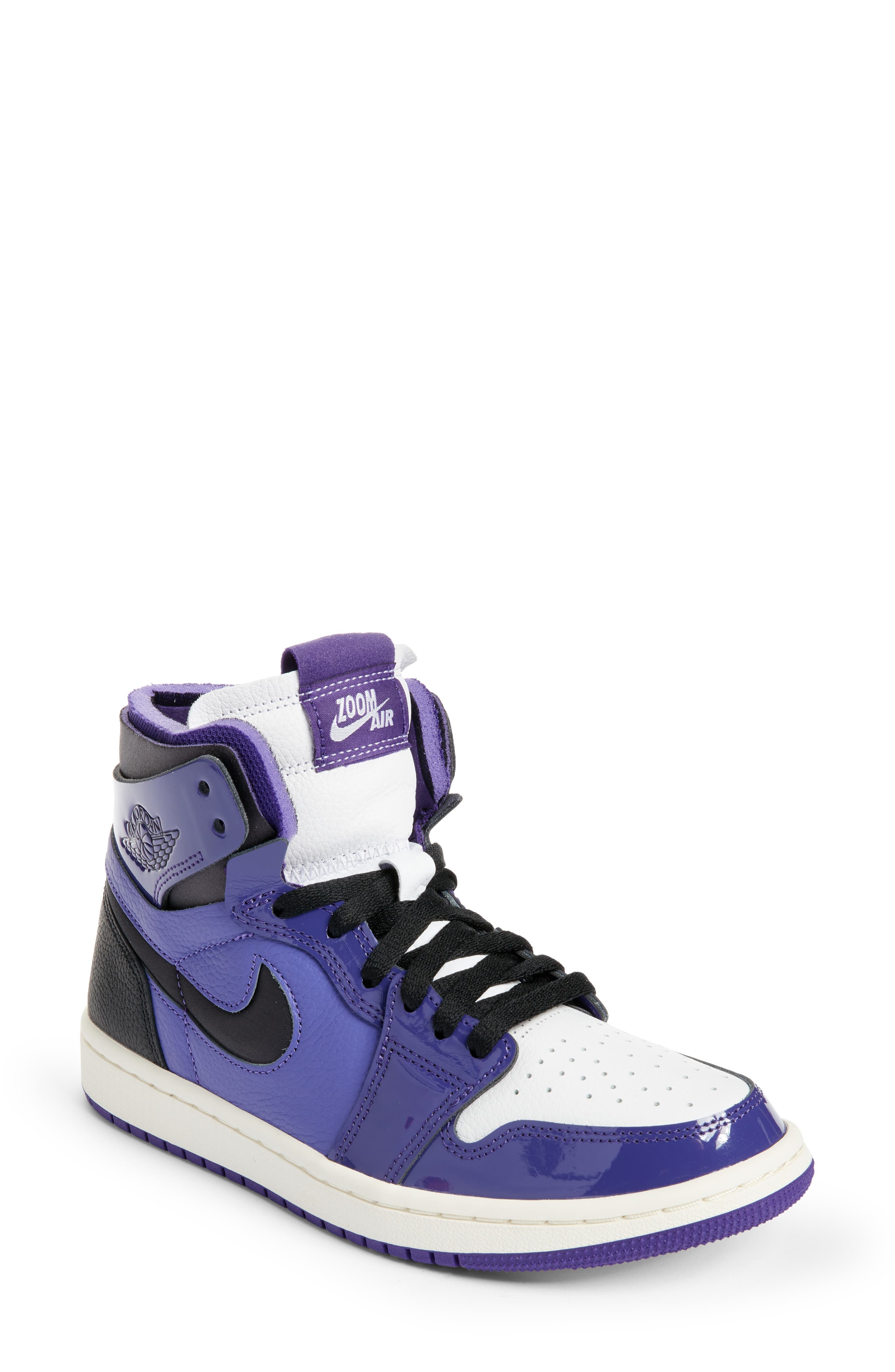 purple high tops