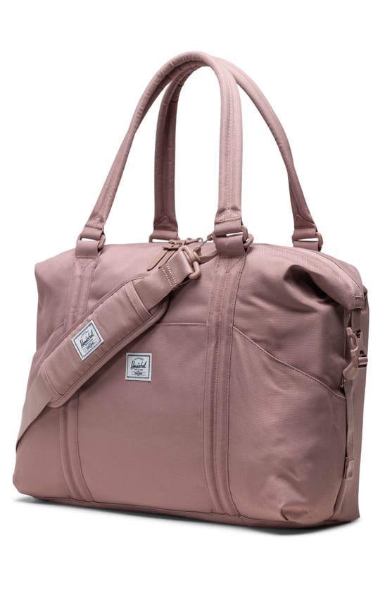 Shop Herschel Supply Co . Strand 24-liter Duffle Diaper Bag In Ash Rose