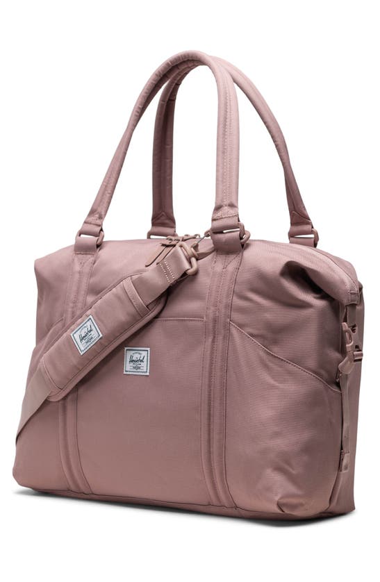 Shop Herschel Supply Co Strand 24-liter Duffle Diaper Bag In Ash Rose