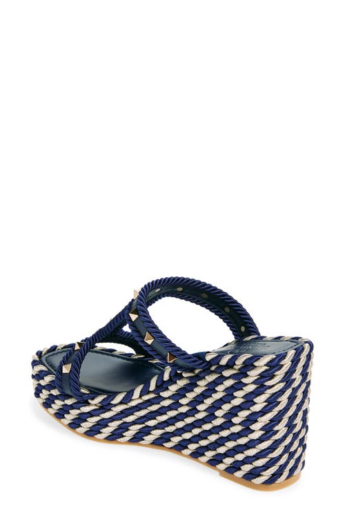 rockstud espadrille slide