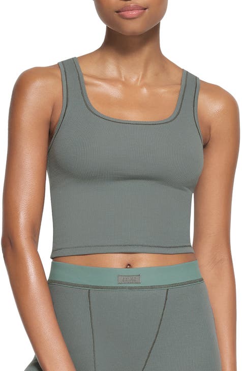 3-Pack | Ribbed SKIMS Tanks Cotton Nordstrom Stretch Assorted
