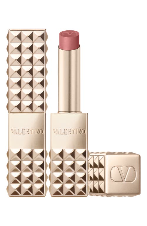 Shop Valentino Spike  Buttery Matte Refillable Lip Color In 123r Stand Out In Nude