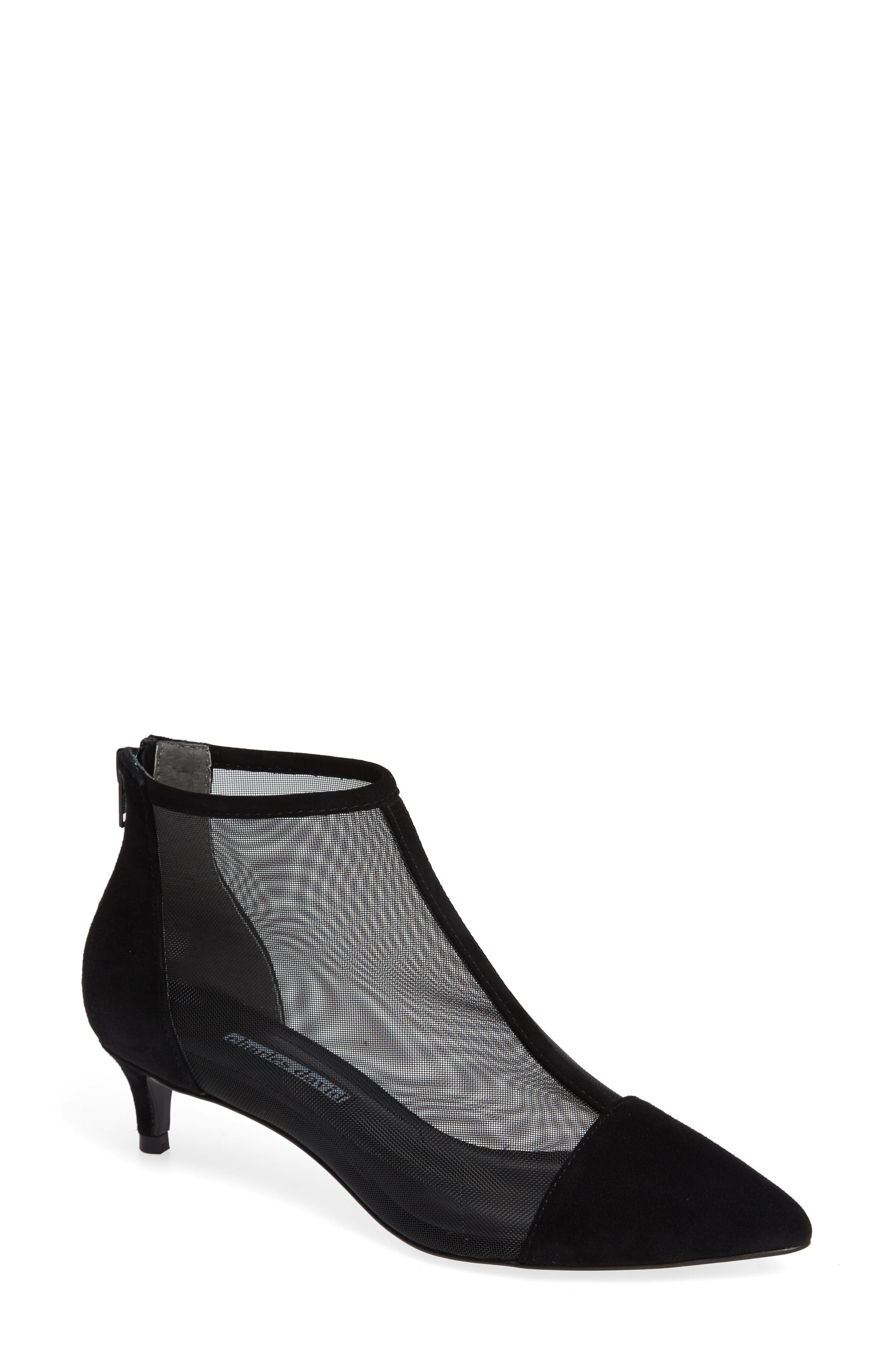 Charles David Parlour Mesh Bootie, Black