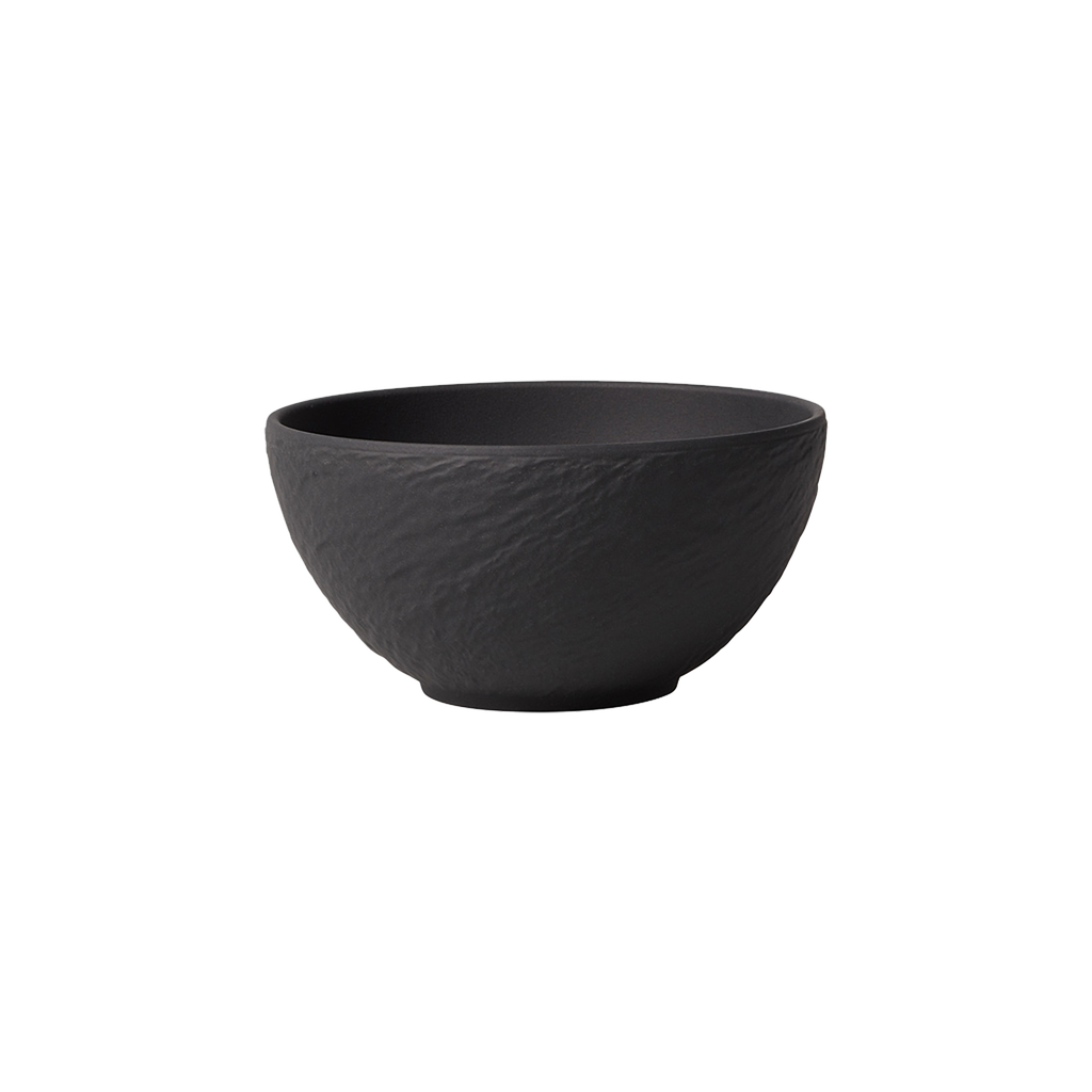 Villeroy & Boch Manufacture Rock Porcelain Bowl 14cm In Black