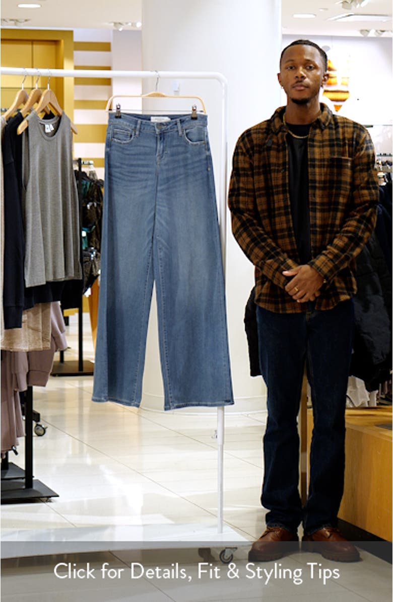 Mid Rise Super Wide Leg Jeans, sales video thumbnail