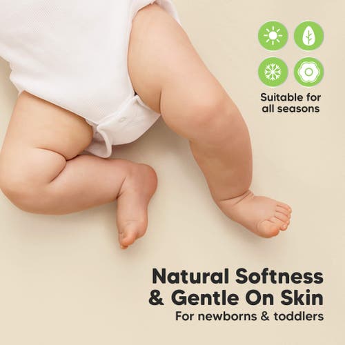 Keababies 2-pack Soothe [protect+] Waterproof Crib Sheets In Maritime