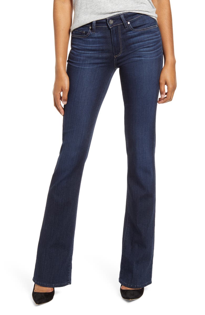 PAIGE Transcend - Manhattan Bootcut Jeans (The 101) | Nordstrom