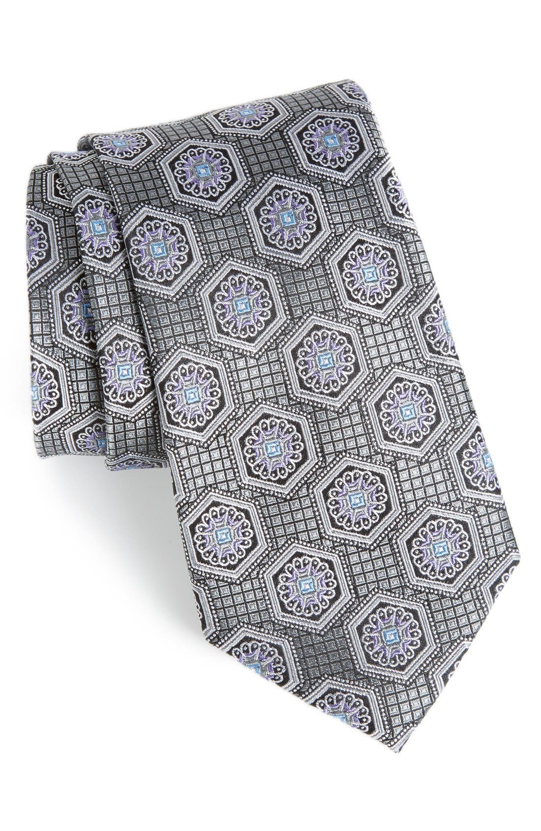 Nordstrom Men's Shop Medallion Silk Tie Nordstrom