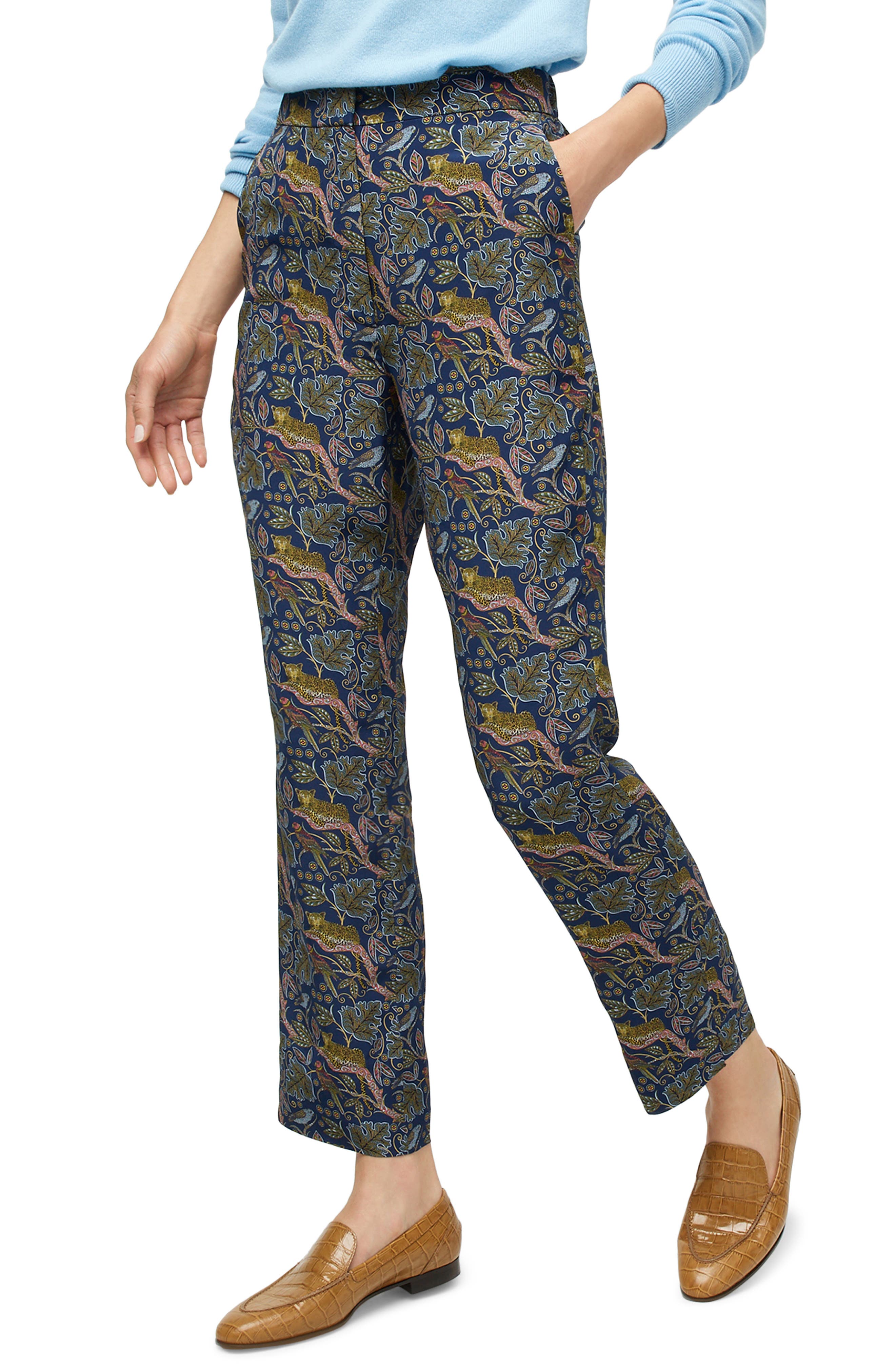 J.crew Botanical Cheetah Foulard Easy 