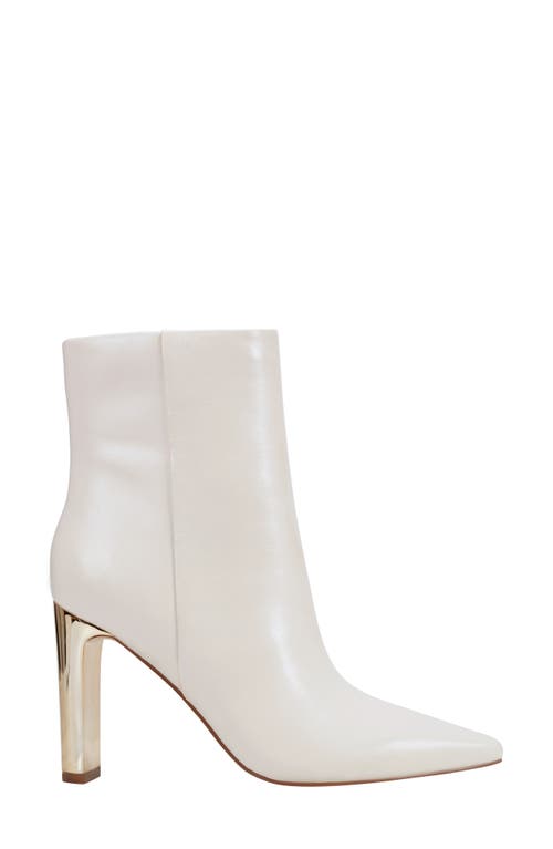 Shop Marc Fisher Ltd Talyna Pointed Toe Bootie In Ivory