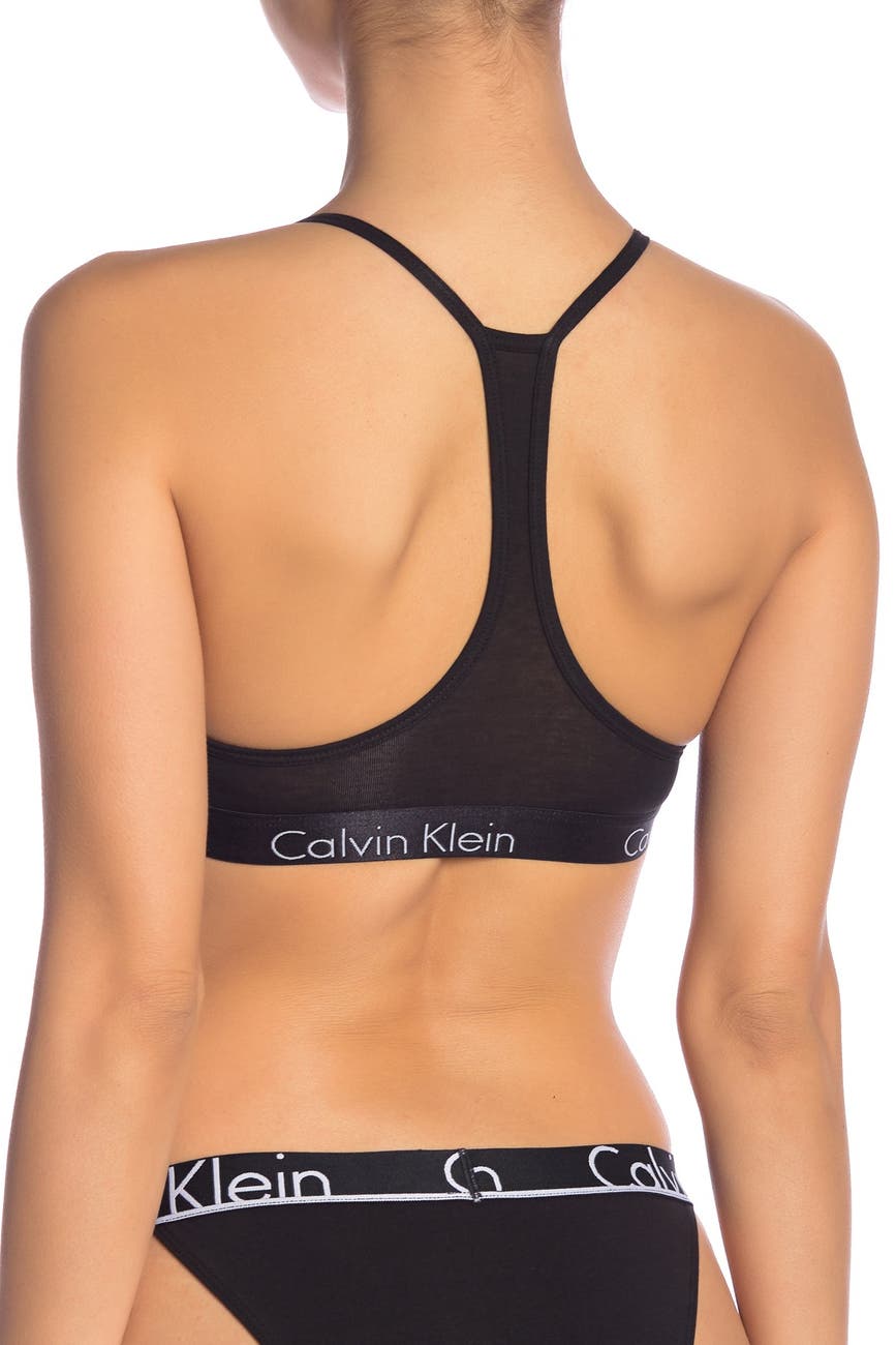 Calvin Klein VNeck Racerback Bralette Nordstrom Rack