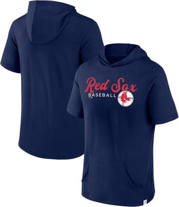 Men's Fanatics Branded Red Boston Sox Official Logo Pullover Hoodie