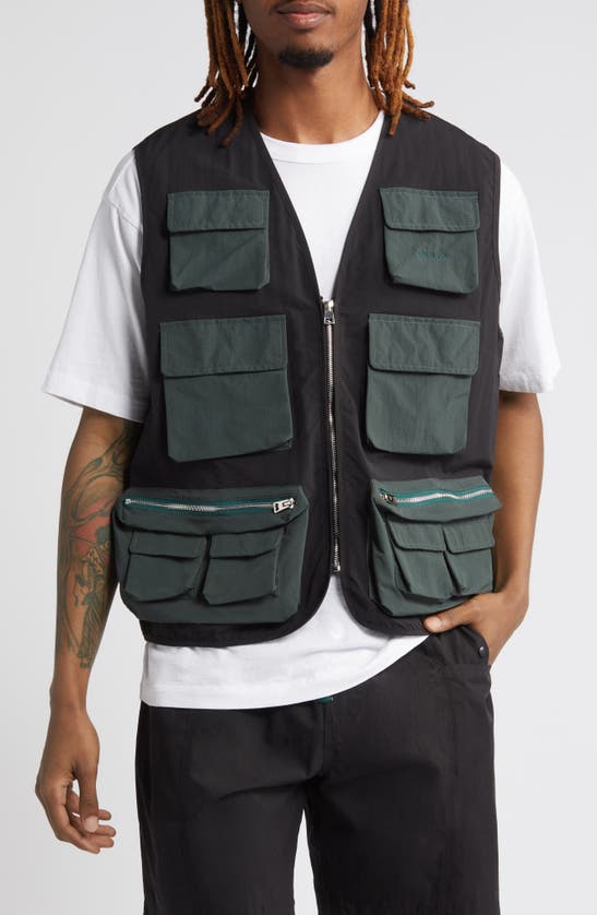 Shop Afield Out Langley Multipocket Vest In Black