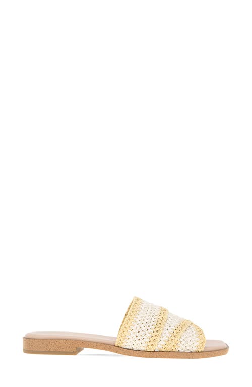 Bcbgeneration Lileen Slide Sandal In Bianca-light Tan
