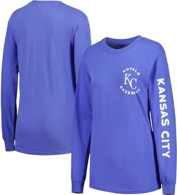 Women's Soft As A Grape Black San Francisco Giants Team Pigment Dye Long Sleeve T-Shirt Size: Medium