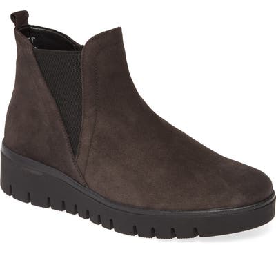 Gabor Wedge Bootie, Grey