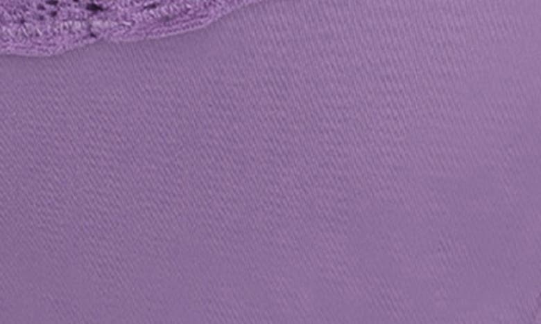 Shop Natori Bliss Perfection Thong In Dahlia Purple