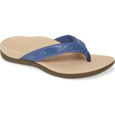 Vionic Casandra Flip Flop, Blue