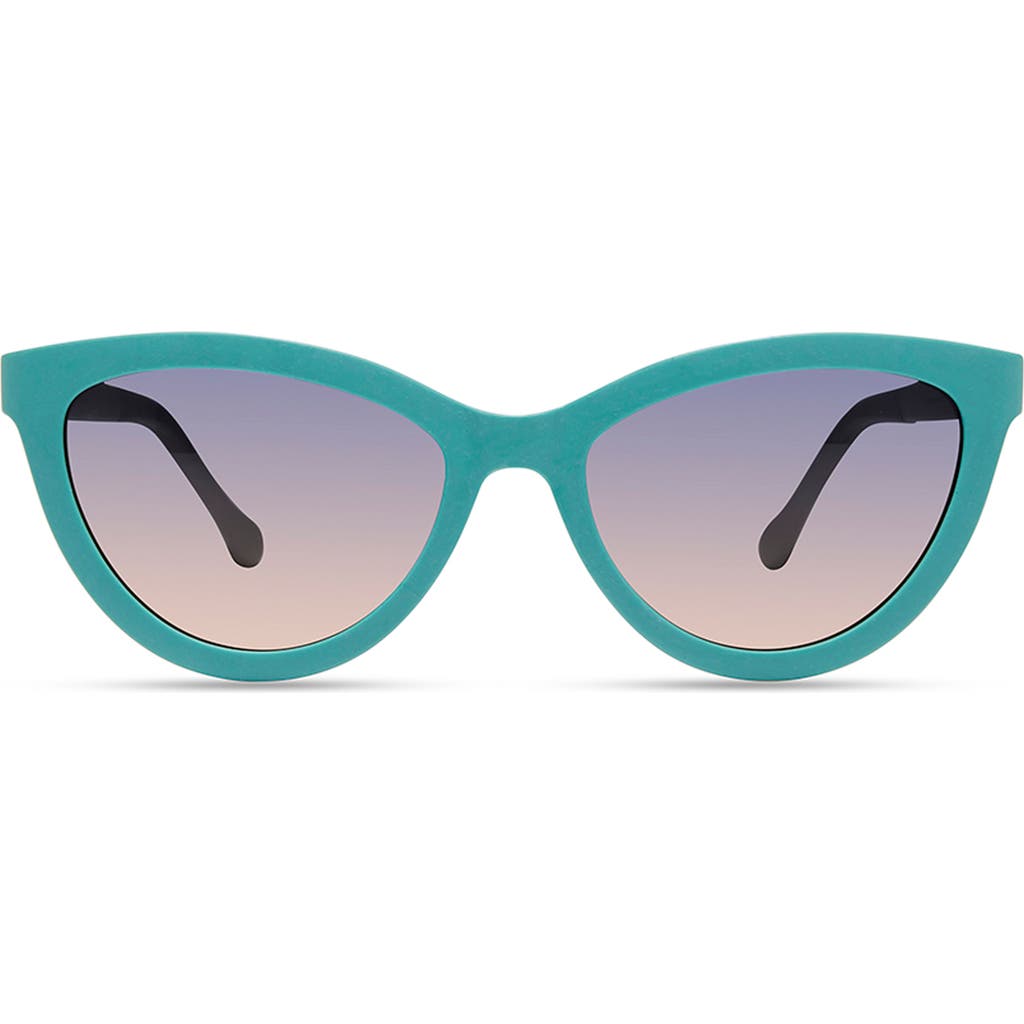 Eco Pearl Sunglasses In Aqua