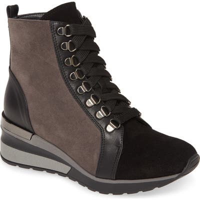 Cordani Jemma Water Resistant Lace-Up Boot - Black