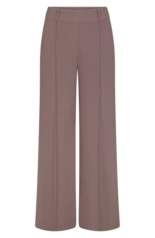 Shop Spanx ® Crepe Straight Leg Pants In Smoke