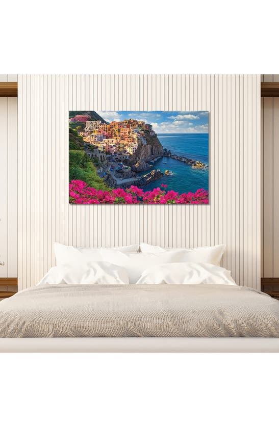 Icanvas 'bougainvillea In Seaside Village