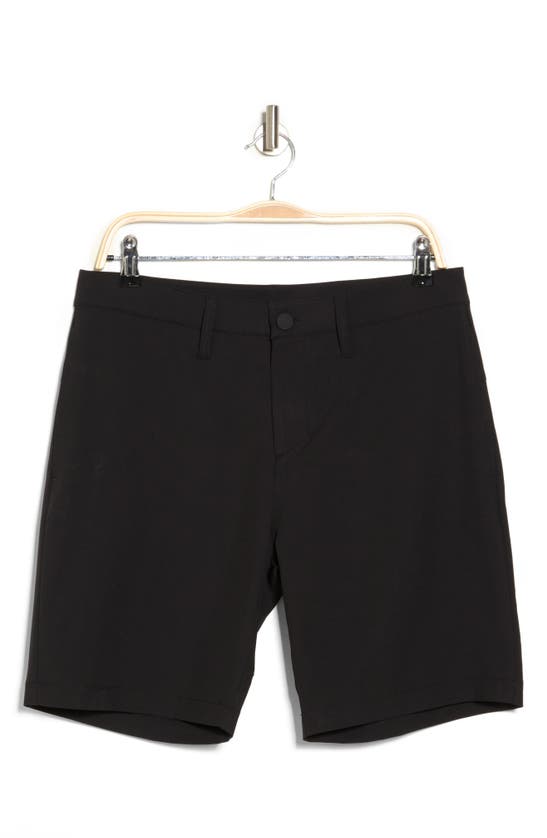 Shop Z By Zella Hybrid 8" Golf Shorts In Black