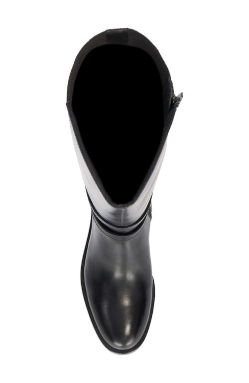 Dune London Tatter Knee High Boot In Black