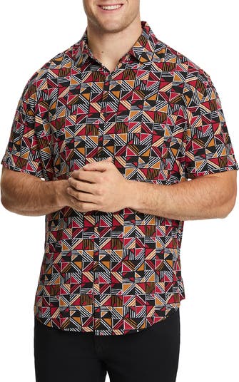 Johnny Bigg Butler Classic Fit Short Sleeve Button-Up Shirt | Nordstrom