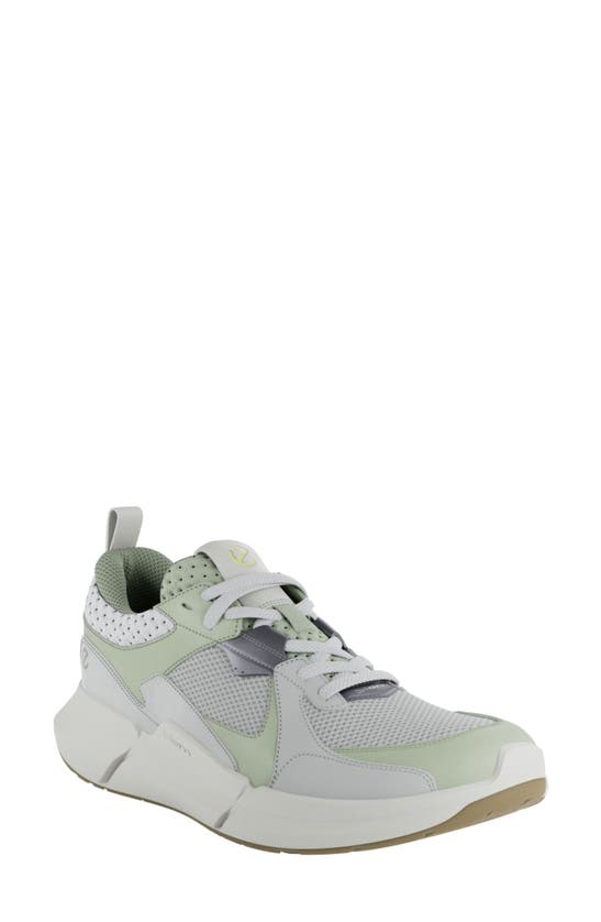 Shop Ecco Biom® 2.2 Water Repellent Sneaker In Matcha/ White