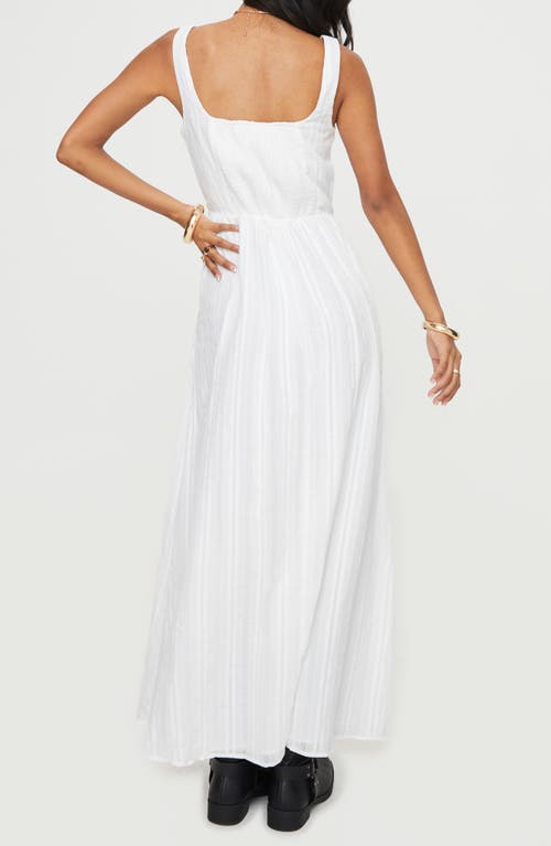 PRINCESS POLLY PRINCESS POLLY LORINDA STRAPLESS COTTON MAXI DRESS