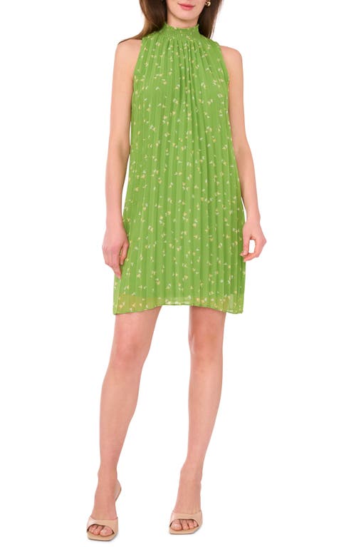 halogen(r) Floral Pleat Swing Dress at Nordstrom,