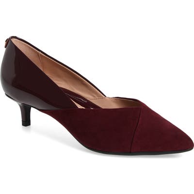 Taryn Rose Nadine Kitten Heel Pump