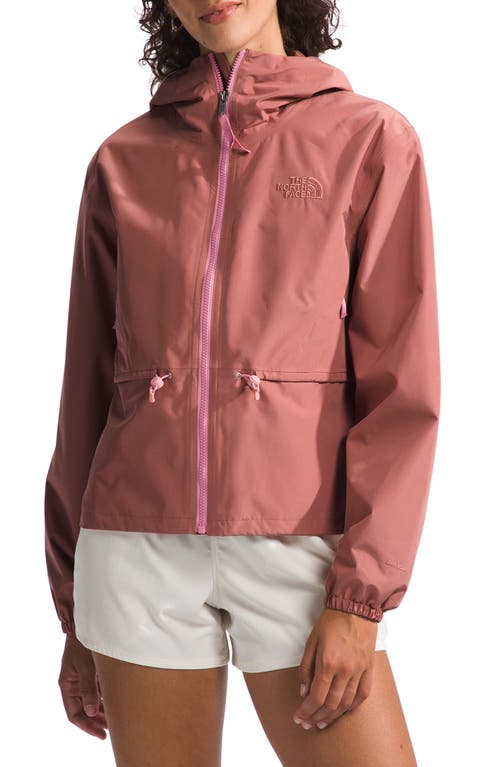 The North Face Daybreak Water Repellent Hooded Jacket Light Mahogany at Nordstrom,