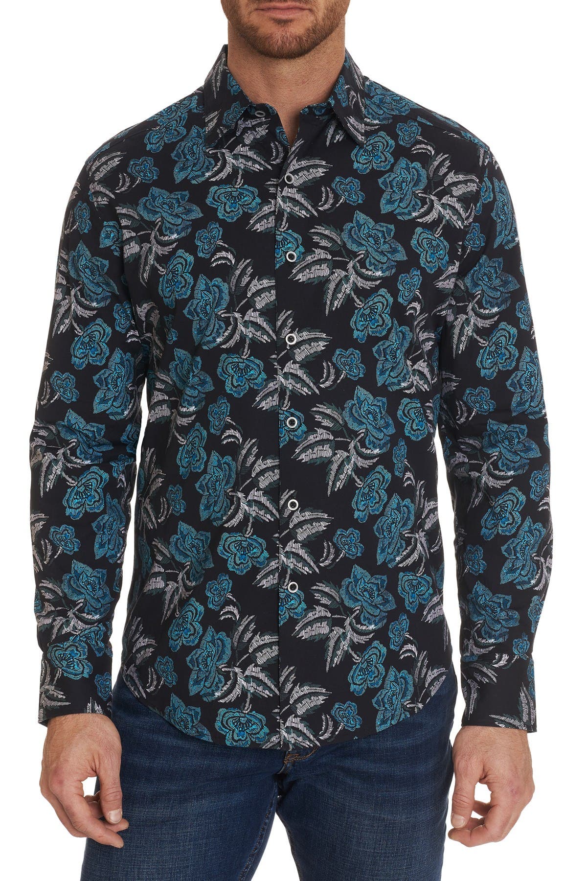 robert graham floral shirt