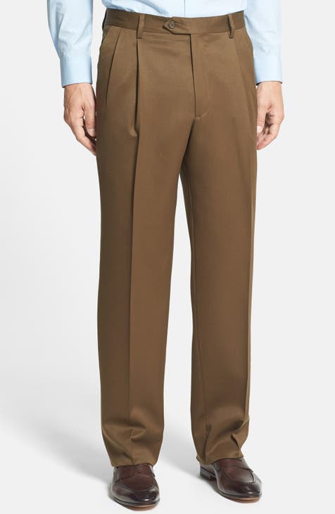 Shop Trendy Brown Stretchable Trousers for Mens Online