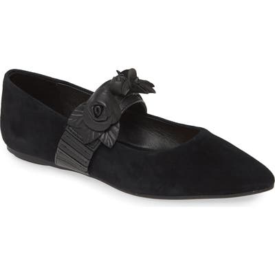 Taryn Rose Feliciana Skimmer Flat, Black