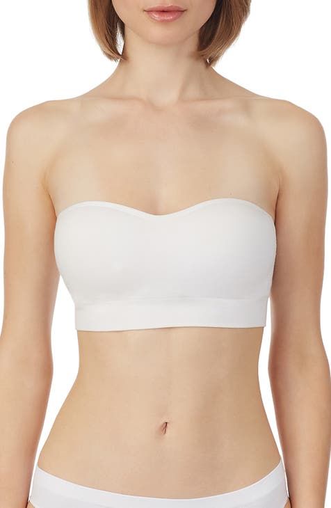 White strapless bra