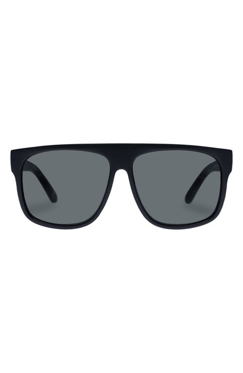 Eris 58mm D-Frame Sunglasses in Black